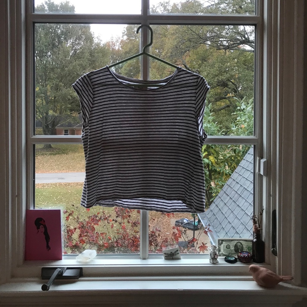 Madewell, perfect condition cropped tee